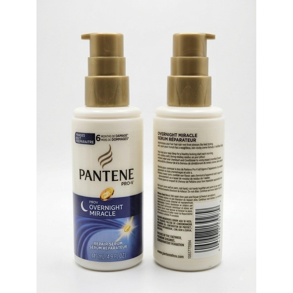 Pantene Pro-V Overnight Miracle Hair Repair Serum 4.9 oz Leave In Discontinued